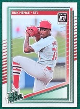 Tink Hence - 2025 Donruss Optic #166 - St. Louis Cardinals Baseball Card