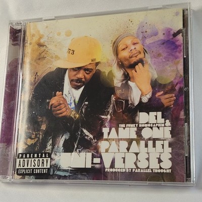 RARE RAP HIP HOP DEL THE FUNKY HOMOSAPIEN TAME ONE PARALLEL UNI- VERSES CD VG 