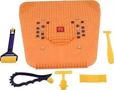 Acupressure Power Mat with Magnets and Pyramids for Pain Relief Foot Mat