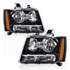 For 2007-2014 Chevy Tahoe Suburban Housing Amber Corner Headlight Head Lamps For 2007-2014 Chevy Tahoe Suburban Housing Amber Corner Headlight Head Lamps