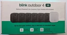 📹🏡blink Outdoor 4 XR Wireless 6 Cameras Smart Security System w/Sync Module XR