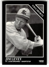 Jim Levey 1992 Conlon Collection TSN St. Louis Browns #395 .B1N