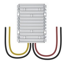 SUPERNIGHT DC 12V to 24V 20A 480W Boost Converter Waterproof Voltage Reg