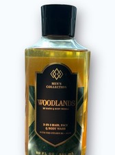 Bath Body Works Men s Collection WOODLANDS 3-in-1 Wash 10oz RETIRED SCENT