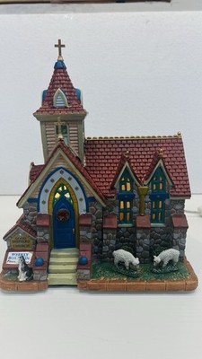 Lemax Village Collection  Good Shepherd Church  65087 Retired 2016 RARE & NEW !