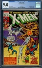 The X-Men #65 CGC 9.0 WHITE Pages Marvel Comics 1970 - Return of Professor X