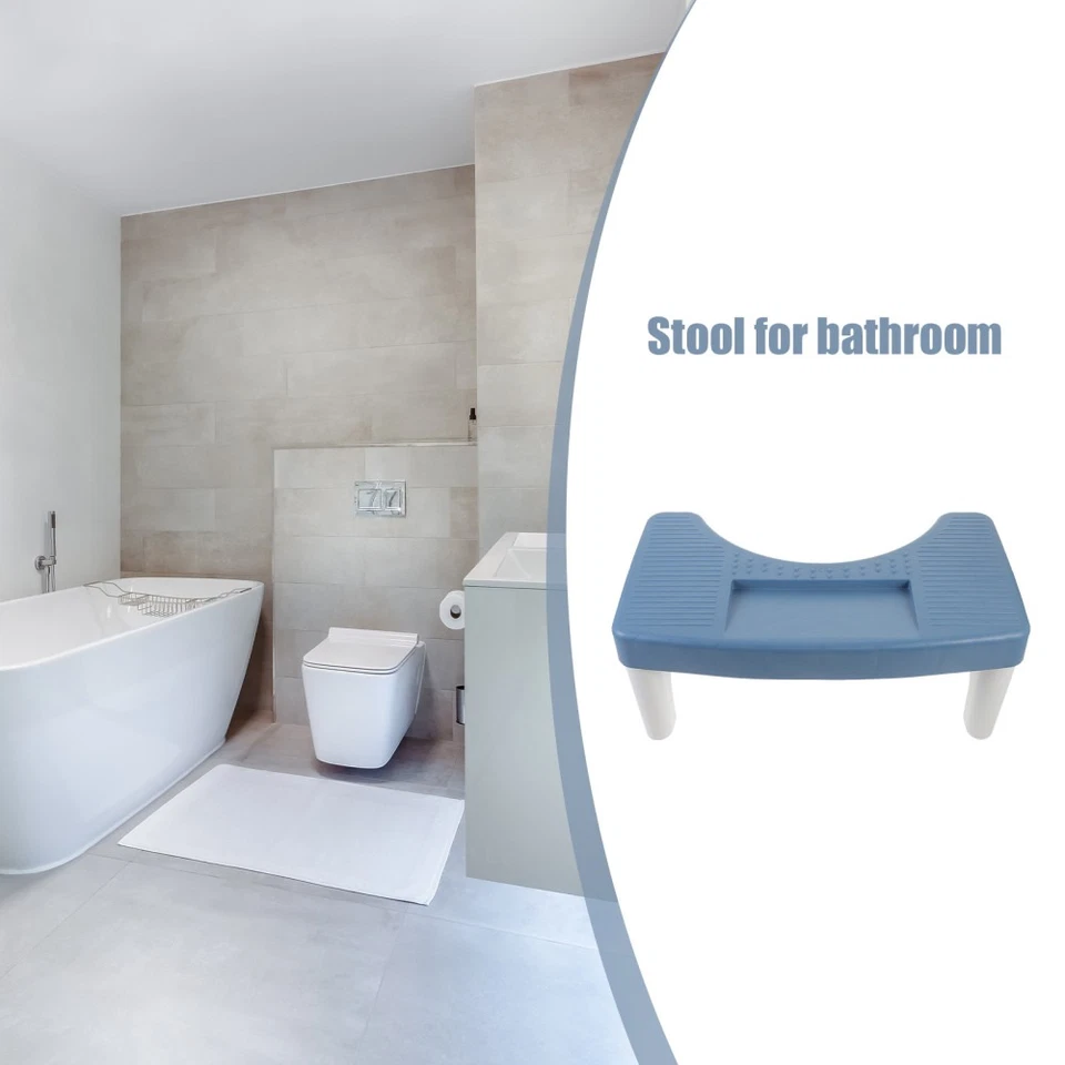  Hocker Toilette Trittschemel Badezimmer-Toilettenhocker Plastikhocker - Bild 2 von 4