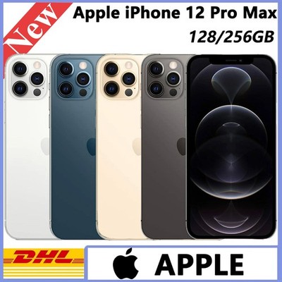 New Apple iPhone 12 Pro Max 128GB/256GB Smartphone Handy Ohne Vertrag Dual SIM
