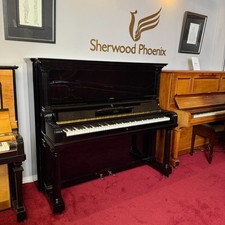 Steinway & Sons Model I-138 Upright Piano Black Restored|VIDEO| Sherwood Phoenix