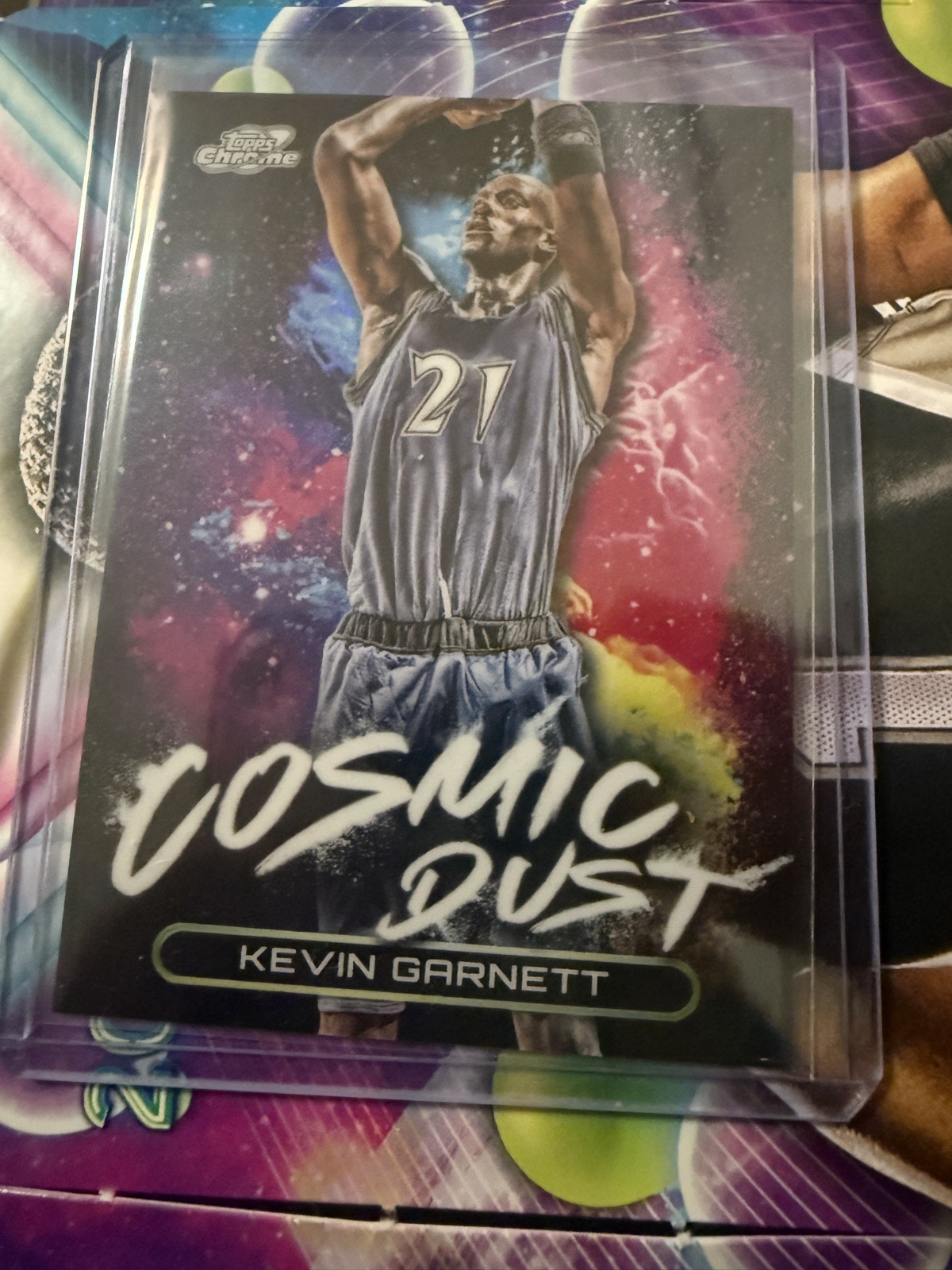 2023-24 Topps Cosmic Chrome Cosmic Dust Kevin Garnett #CD-10 SSP