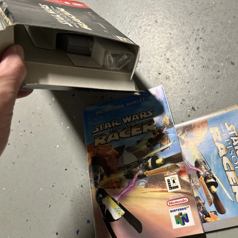 Star Wars Episode 1 Racer FACTORY SEALED N64 Authentic Cartridge - Image 3 of 3
