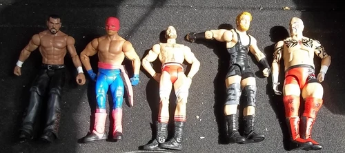 26 LOT FIGURES LOOSE JACK SWAGGER GREAT KHALI RVD MARK HENRY HORNSWOGGLE +