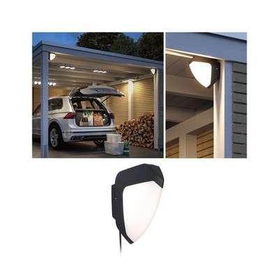 Park + Light LED Außenwandleuchte Ikosea Dämmerungsgesteuerter Bewegungsmelder (