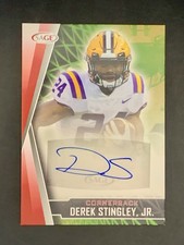 2022 Sage High Series Next Level Football Derek Stingley Jr Rookie Auto RC!