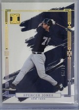 2024 Impeccable Baseball Spencer Jones Holo Silver #1/25 Yankees BOOKEND