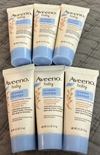 Aveeno Baby Eczema Therapy Moisturizing Cream Skin Care Lotion Travel Sz .5oz X6