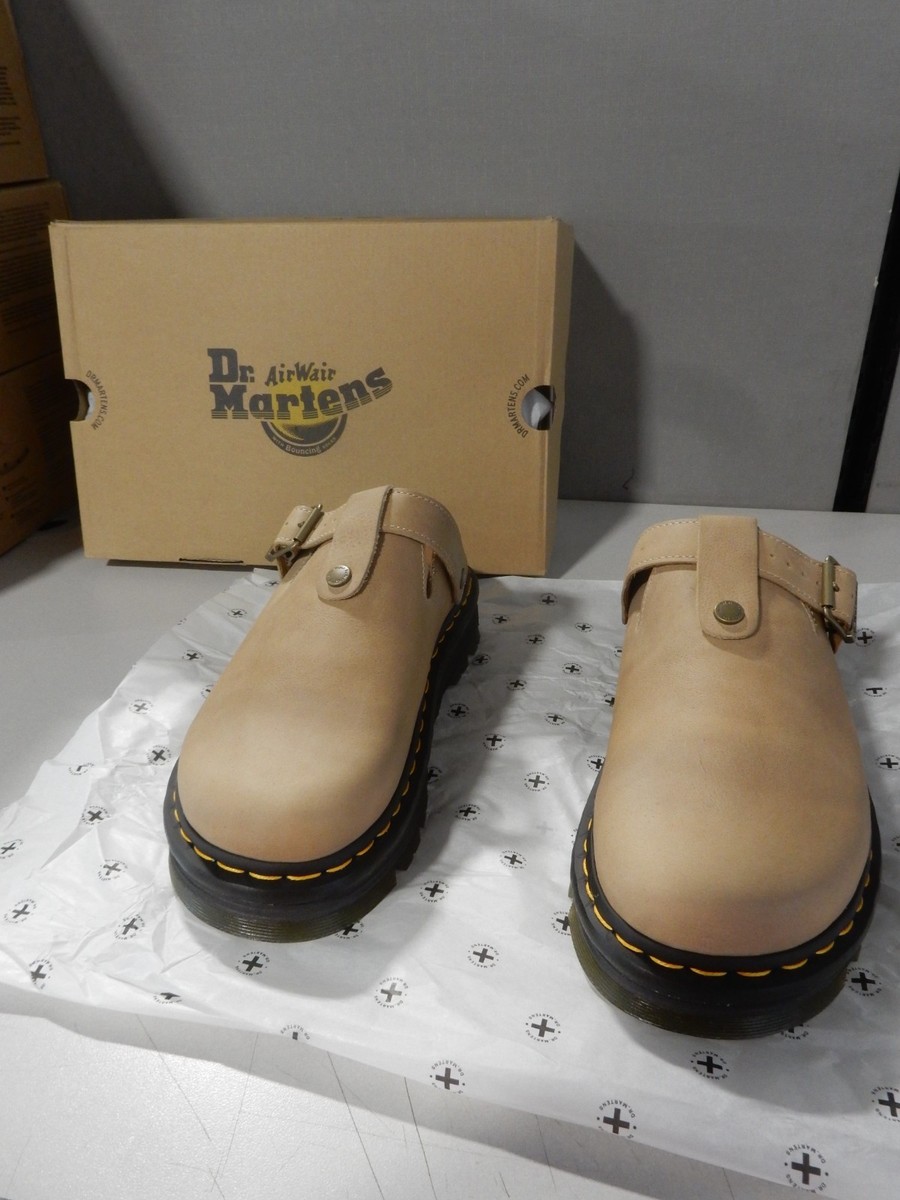 靴 Dr. Martens ZEBZAG MULE UK10 Dr. Martens Zebzag Slingback Platform Mule - Black | Journeys