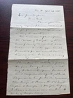 Letter To General Longstreet From Lafayette McLaws Civil War