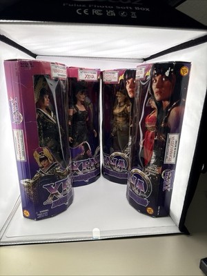 Xena Warrior Princess 12  Collector Box Lot Of 4 L. Toy Biz - New / Box Wear