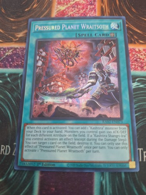 #ad Yugioh Pressured Planet Wraitsoth RA02 EN073 Secret Rare 1st Edition Near Mint $2.99