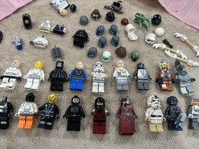 Lego Star Wars Minifigures Lot, Hats vests, & extras