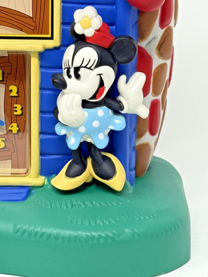 Mickey Minnie & Donald Vintage Seiko Disney Talking Tabletop Alarm