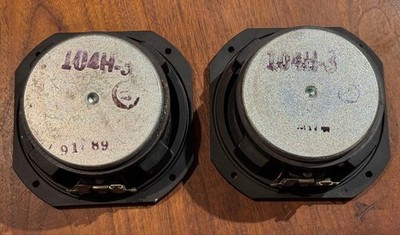 JBL 104H-3 Midrange Driver Pair Excellent for 4312A 4312B 4312MKII