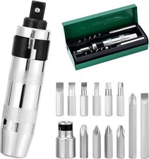 12 Inch Drive Manual Impact Driver Set Reversible Hand Held Impact Screwdriver 12 Inch Drive Manual Impact Driver Set Reversible Hand Held Impact Screwdriver