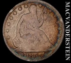 1855 Seated Liberty Half Dollar - Scarce  Better Date  No Reserve  #L5142