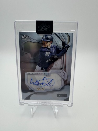 2026 Topps Chrome Black Ichiro Ivory Autographs (RAW)