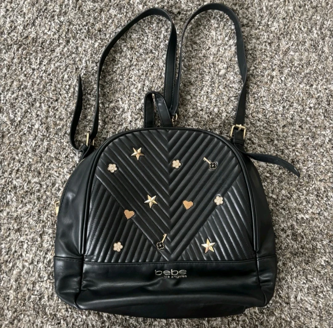 bebe danielle mini black leather backpack Eli Nylon Eli is the zero bebe Mini Backpacks for Women