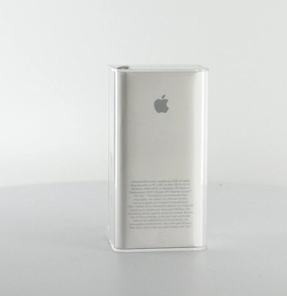 2007 Collector's Apple iPod Nano A1199 2 GB 2nd Generation - Silver (MA477LL/A) - Image 2 of 3