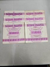 45 RPM 7" RECORD SLEEVES CO. SLEEVE 6 PACK SEE PHOTOS - Buddah SLV155