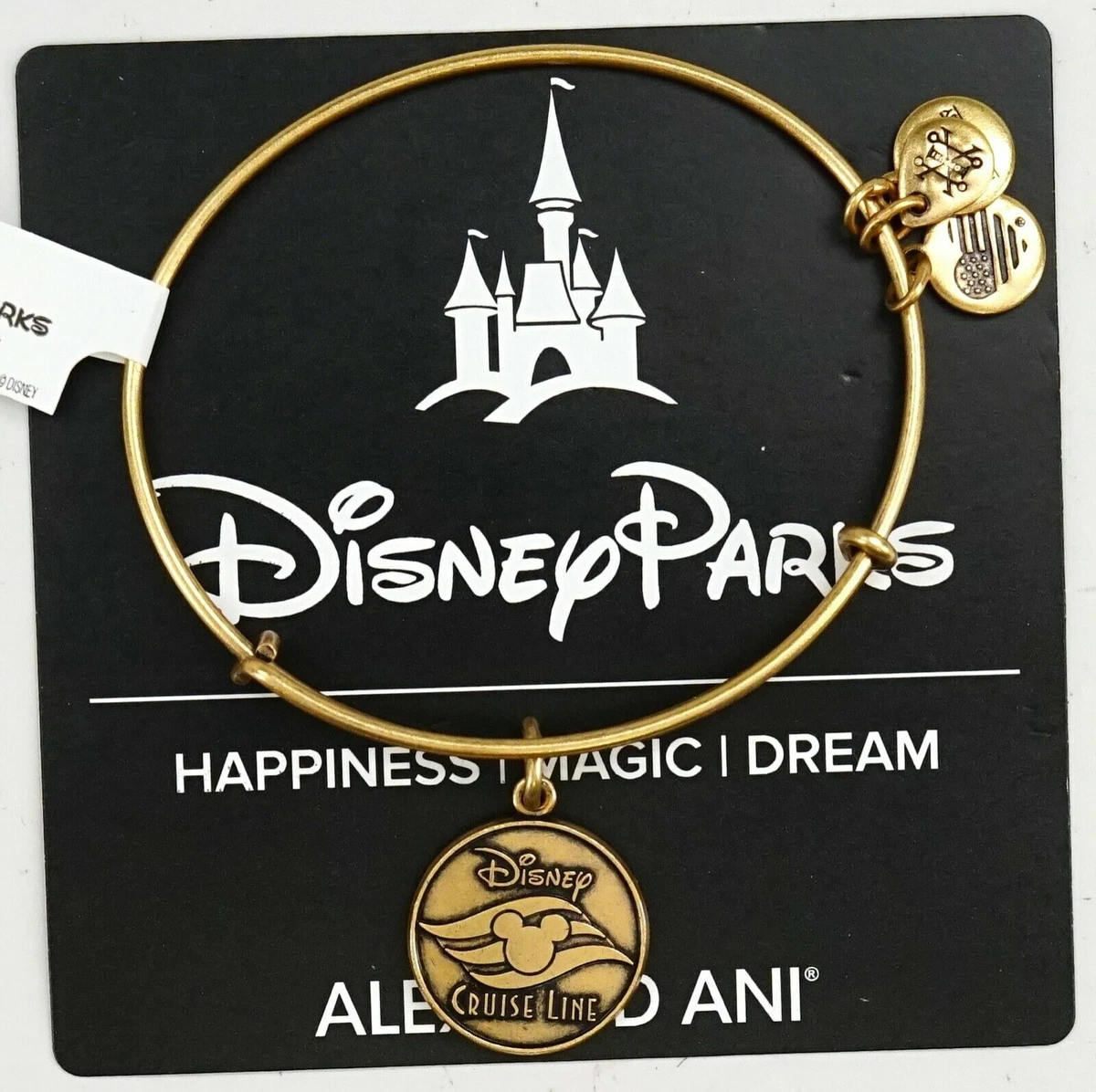 Alex and Ani Disney Cruise Line Logo Charm Bangle Bracelet eBay