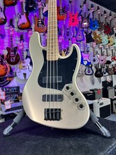 Squier Contemporary Active Jazz Bass Hh Shoreline Gold Olympic White! 645