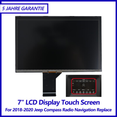 7'' Radio LCD Touchscreen Display für 2017-2020 Jeep Compass Uconnect Factory