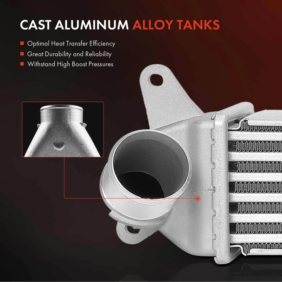 Intercooler para Hyundai Elantra GT 2018-2020 Veloster 2019-2021 Kia Forte Soul Foto 3 de 4