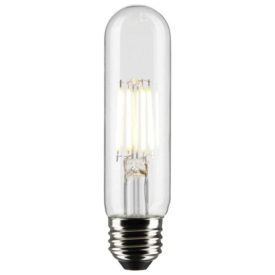 Satco S21344 - 5.5 Watt T10 LED Light Bulb - 2700K - 90CRI - 120 Volt (6 Pack) - Image 2 of 4
