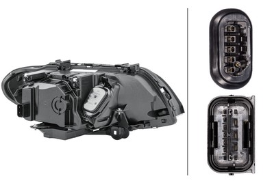 HELLA 1EL224485411 Headlight Bi Xenon Left 1el 224 485-411 for  