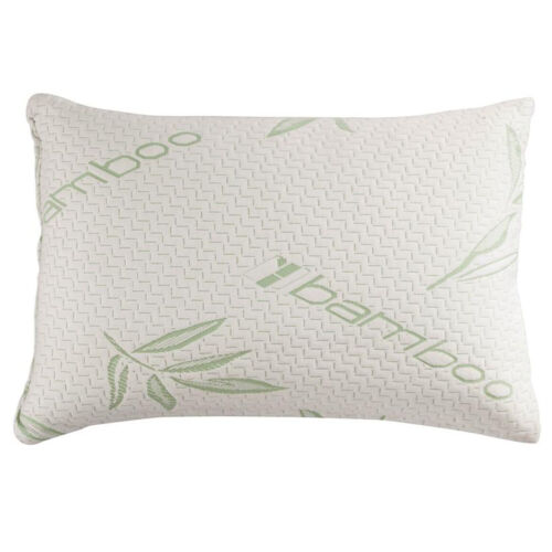 Memory Foam Pillow King Queen Bamboo Shredded  Hypoallergenic Pillow - Picture 1 of 7