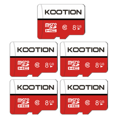 5PACK KOOTION Micro SD Card 8GB 16GB 32GB 64GB 128GB Memory Cards LOT