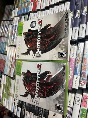 Prototype 2 - XBOX 360 Brand New Factory Sealed Slip Cover Ripped