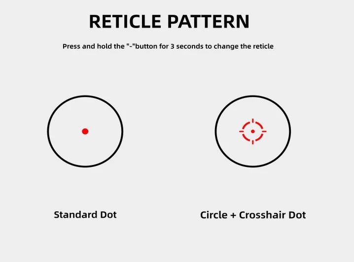 Vector Optics Maverick-II Plus 1x22 DBR Double-Reticle Red Dot Sight SCRD-PD12 - Image 2 of 4