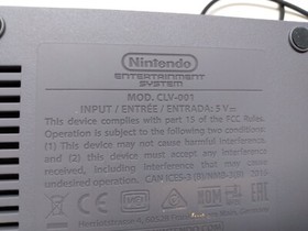 Nintendo CLV-001 NES Mini Console CLV-002 Controller CLV-003 AV Cord