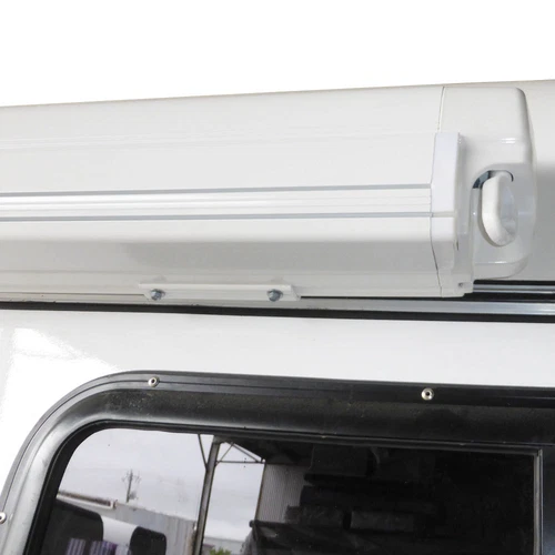 White Caravan Awning Roll Out 3.0m x 2.5m NEW Italian Designed Aluminium Wareda - Picture 8 of 12