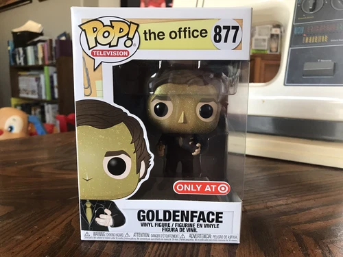 Funko Pop The Office Jim Halpert as Goldenface Vinyl Figure Target Exclusive 877