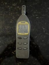 Reed Instruments 8706 Digital Psychrometer / Thermo-Hygrometer, (Wet Bulb, Dew