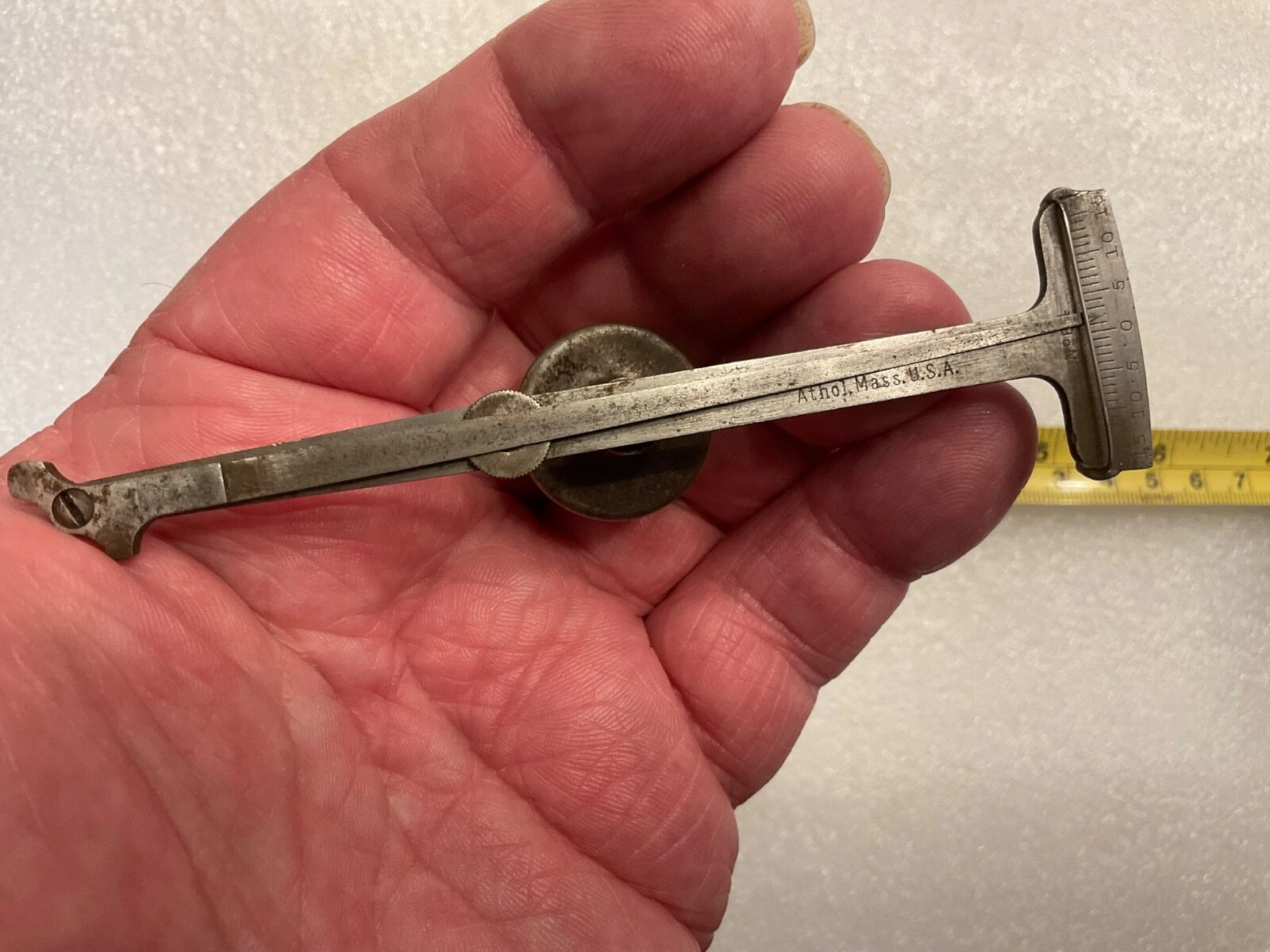 STARRETT VINTAGE NO 64 UNIVERSAL TEST INDICATOR RARE ANTIQUE TOOL ROOM MACHINIST