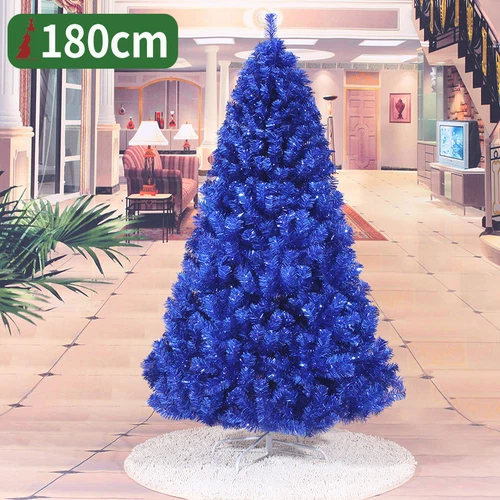 Blue Artificial Christmas Tree Brooch lots Undecorated Xmas Tree 2 3 4 5 6 7 8FT - Picture 6 of 6