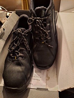 Mens Safety Jogger / Shoes  For Crew Steel Toe  Black  Men s  Size 10